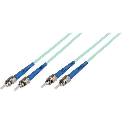Camplex Duplex ST to Duplex ST Multimode Fiber Optic Patch Cable