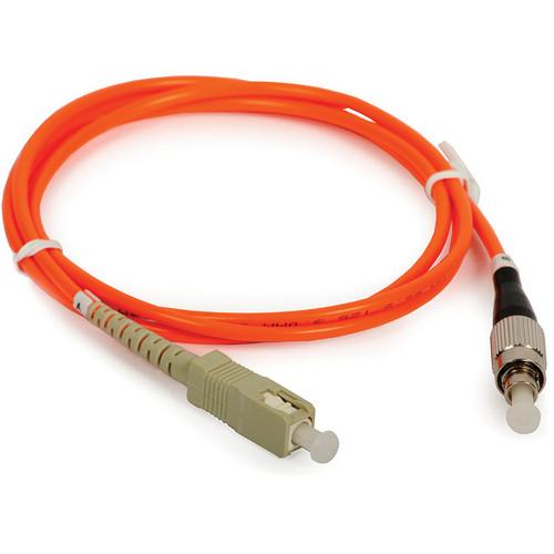 Camplex Simplex ST to SC Multimode Fiber Optic Patch Cable
