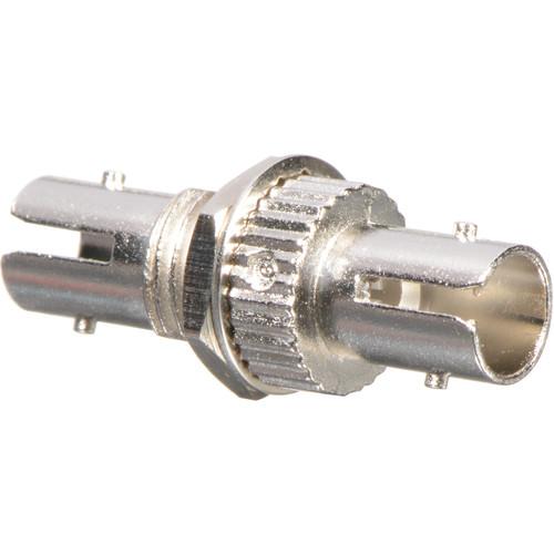 Camplex Singlemode Simplex ST to ST Fiber Adapter with Sleeve and Metal Thread