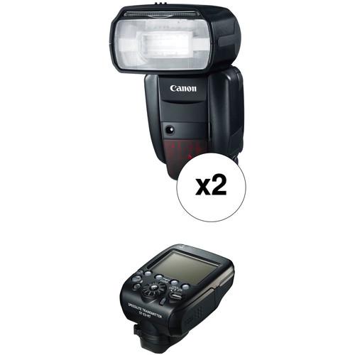 Canon Speedlite 600EX-RT Essential Two Flash Wireless Kit