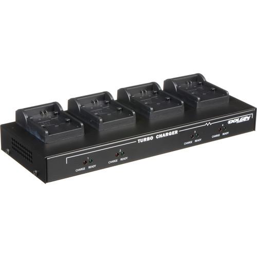 Dolgin Engineering TC40 Four-Position Simultaneous Battery Charger for Canon BP-800 Series
