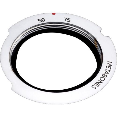 Metabones L39 Mount 50-75mm Lens to Leica M Camera 6-Bit Lens Mount Adapter