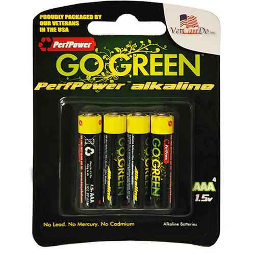 PerfPower GoGreen AAA Alkaline Batteries