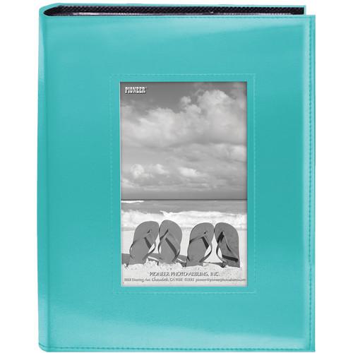 Pioneer Photo Albums Sewn Photo Album with Frame Cutout - For 4 x 6"