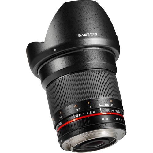 Samyang 16mm f 2.0 ED AS UMC CS Lens for Micro Four Thirds Mount