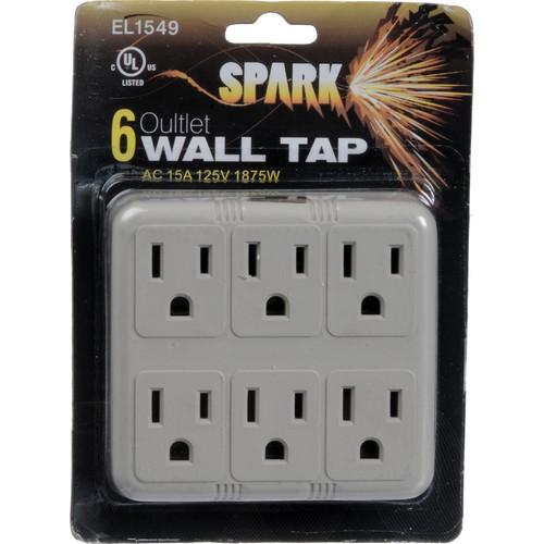SPARK Six Outlet Wall Adapter