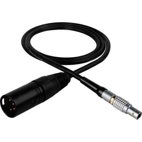 TecNec 2-Pin LEMO to 4-Pin Male XLR Teradek Power Cable for Teradek Series Cube