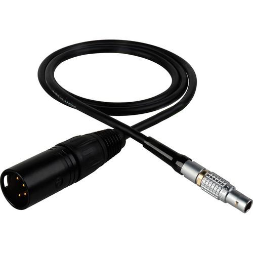 TecNec 2-Pin LEMO to 4-Pin Male XLR Teradek Power Cable for Teradek Series Cube