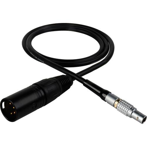 TecNec 2-Pin LEMO to 4-Pin Male XLR Teradek Power Cable for Teradek Series Cube