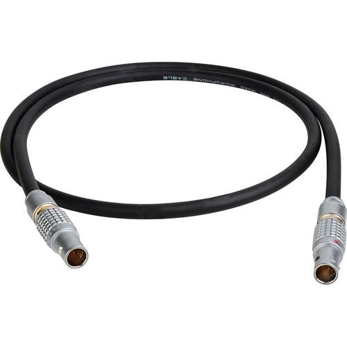 TecNec Red LEMO to 2-Pin Cube Teradek Power Cable
