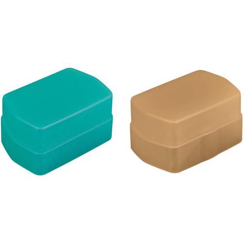 Vello Fluorescent and Warming Bounce Dome Diffusers Kit for Canon 580EX II Flash