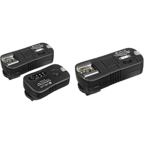 Vello FreeWave Fusion Wireless Remote Kit with 2 Receivers for Canon