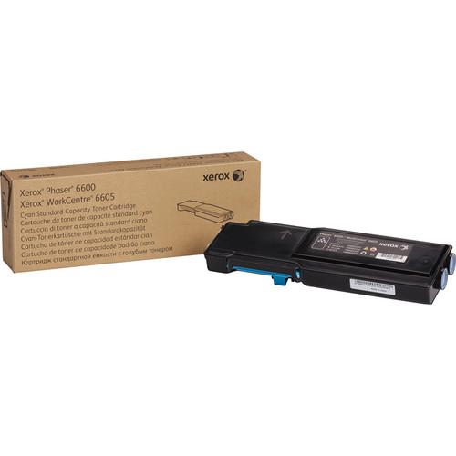 Xerox Standard Capacity Cyan Toner Cartridge for Phaser 6600 and WorkCentre 6605