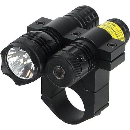 BSA Optics Red Dot Aiming Laser with 80 Lumen Flashlight