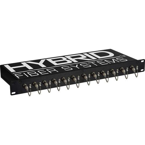 Camplex 12-Port ST to ST Optic Fiber Feedthru Rackmount Cabinet