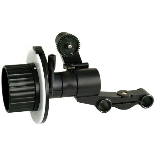 Cavision Single Wheel Follow Focus for Fuji Video Lens with Gear Arm Reversed