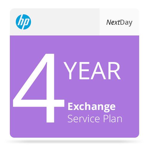 HP 4-Year Next Business Day Exchange Service for LaserJet M602n Printer
