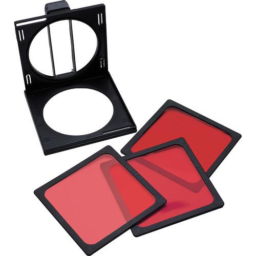 LEE Filters Gel Snap Filter Holder with Tungsten Fluorescent Polyester Filter Set