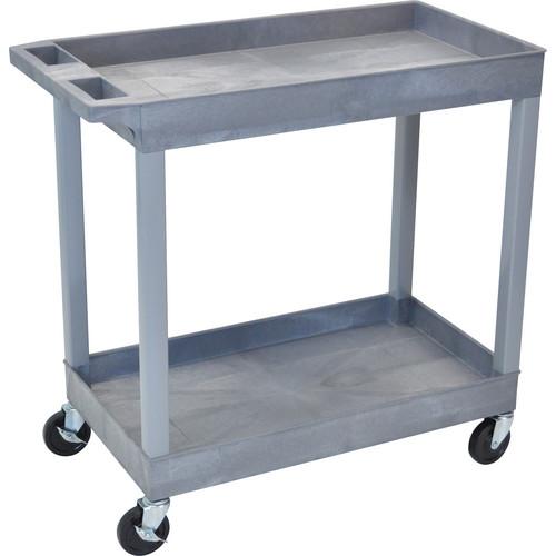 Luxor 32 x 18" Two-Shelf Utility Cart