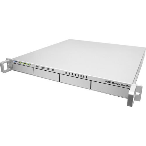 OWC Other World Computing Mercury Rack Pro 16TB Four-Bay 1U Rack SAS Storage Solution