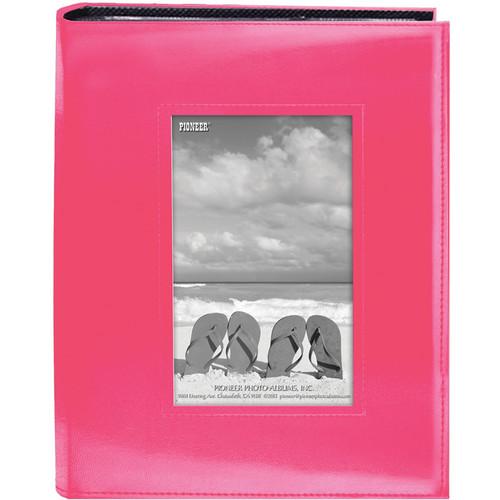 Pioneer Photo Albums FRM-246-CPK Sewn Photo Album with Frame Cutout