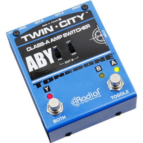 Radial Engineering Twin-City AB Y Amp Switcher Pedal