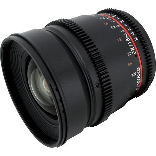 Samyang 16mm T2.2 Cine Lens for Micro Four Thirds