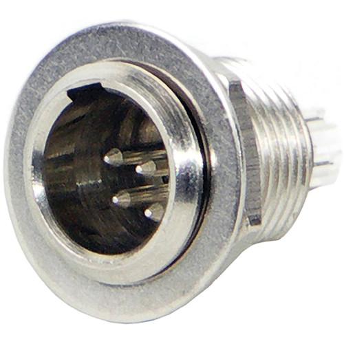 Switchcraft Tini-QG Mini XLR 6-Pin Male Circular Panel Mount