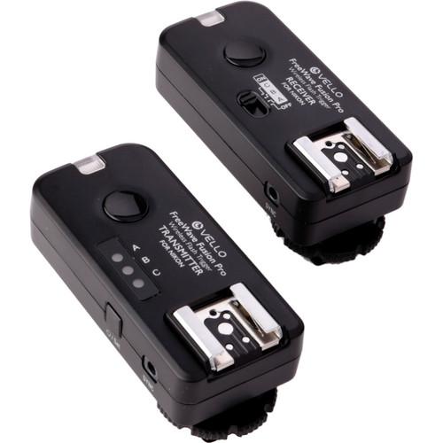 Vello FreeWave Fusion Pro Wireless Flash Trigger and Remote Control for Nikon DSLRs