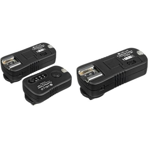 Vello FreeWave Fusion Wireless Remote Kit with 2 Receivers for Nikon