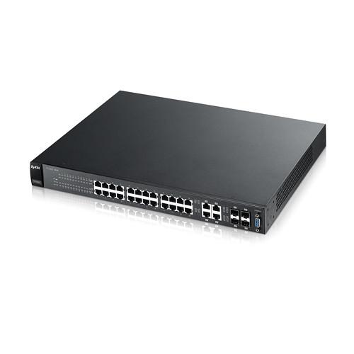 ZyXEL 24-Port Layer 2 FE Managed PoE Switch