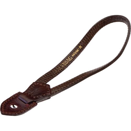 Black Label Bag Leather Wrist Strap