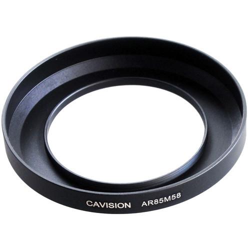 Cavision 85mm to 58mm Threaded Metal Deep Offset Step-Up Adapter Ring