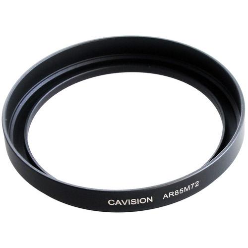 Cavision 85mm to 72mm Threaded Metal Deep Offset Step-Up Adapter Ring
