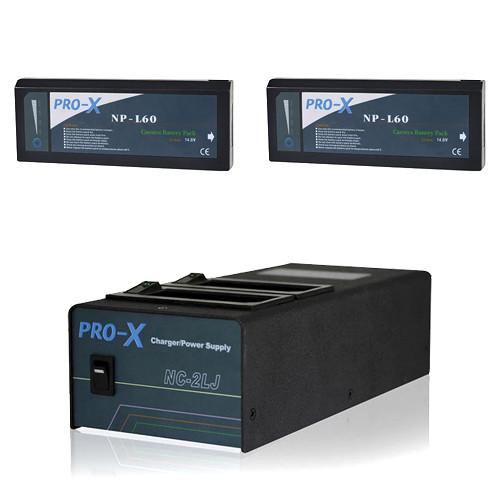 Core SWX Two 60wh 14.8V Lithium NP Battery Packs and Charger