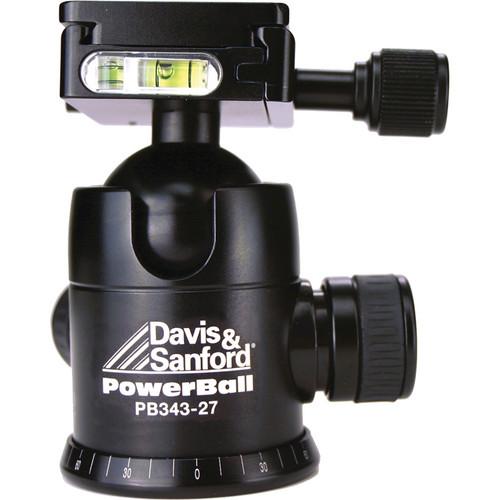 Davis & Sanford PB343-27 Powerball Ballhead with 3 Controls and Arca Type Quick Release
