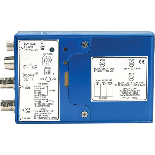 Denecke Dcode SB-T Trilevel Syncbox Generator With 3D Time Code, Denecke, Dcode, SB-T, Trilevel, Syncbox, Generator, With, 3D, Time, Code