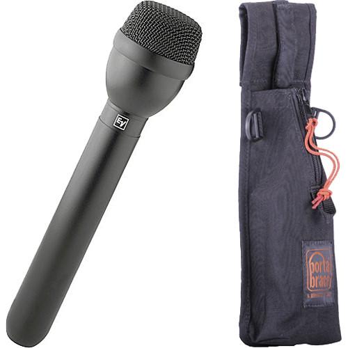 Electro-Voice RE50 B Omnidirectional Dynamic ENG Mic with Holster Kit