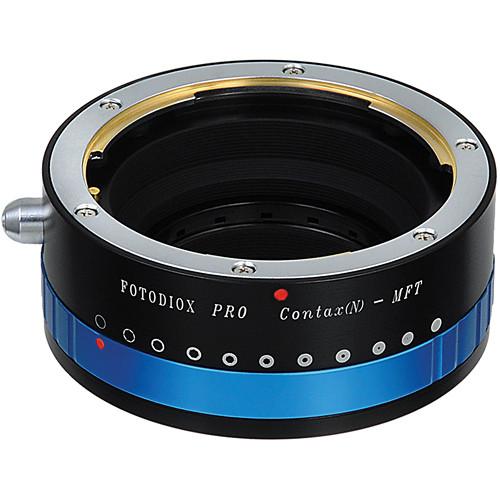 FotodioX Contax N Pro Lens Adapter with Built-In Iris Control for Micro Four Thirds Cameras