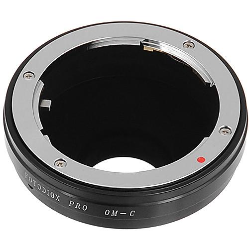 FotodioX Olympus OM Pro Lens Adapter for C-Mount Cameras