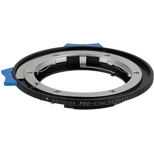 FotodioX Pro Lens Mount Adapter for Nikon F G-Type Lens to Canon EF-Mount Camera