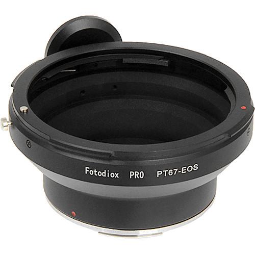 FotodioX Pro Lens Mount Adapter for Pentax 67 Lens to Canon EF-Mount Camera with Dandelion Focus Confirmation Chip