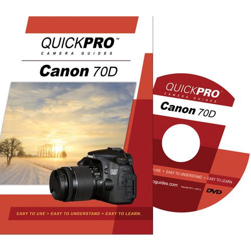 QuickPro DVD: Canon 70D Instructional Camera Guide