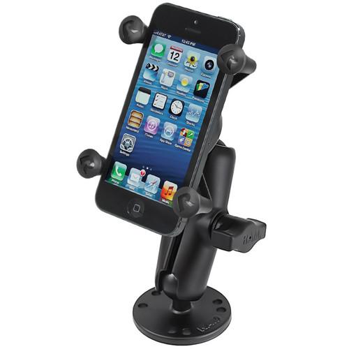 RAM MOUNTS RAM-B-138-UN7 RAM Flat Surface Mount with X-Grip Cell Phone Holder