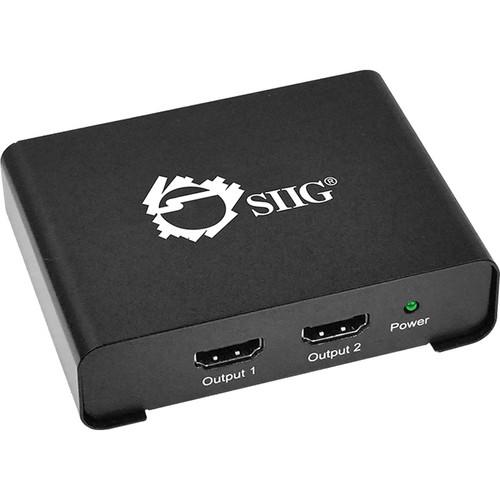 SIIG 1 x 2 HDMI Splitter with 3D & 4K Resolution Support