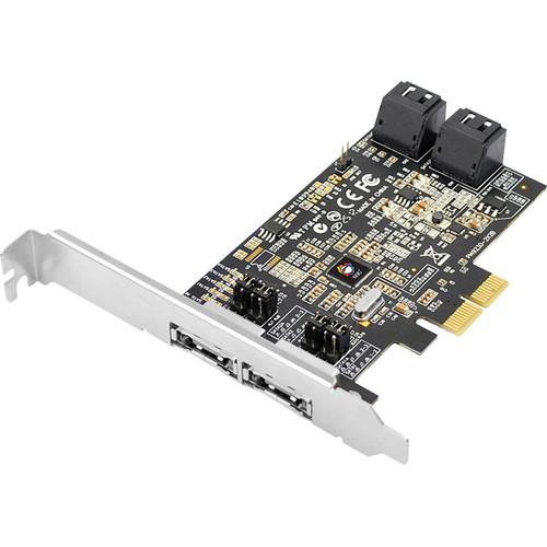 SIIG 4-Port SATA 6 Gb s Dual Profile Hybrid PCIe Controller