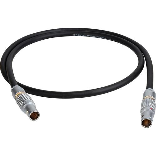 TecNec Red LEMO to 2-Pin Cube Teradek Power Cable