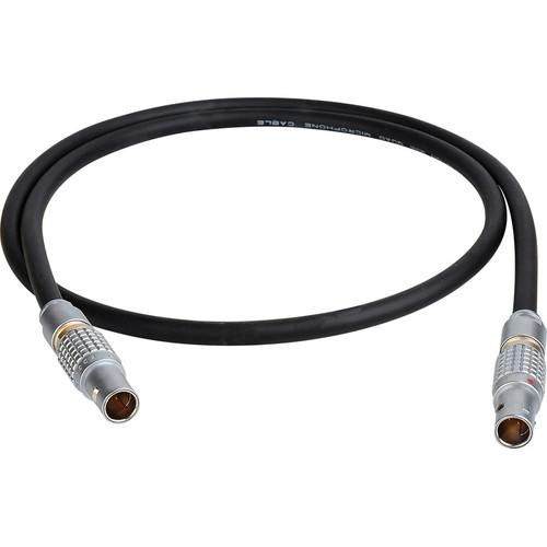TecNec Red LEMO to 2-Pin Cube Teradek Power Cable