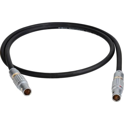 TecNec Red LEMO to 2-Pin Cube Teradek Power Cable