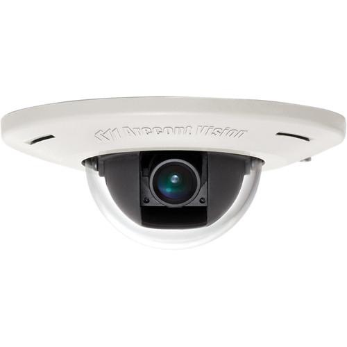 Arecont Vision AV1455DN-F MicroDome H.264 Ultra Low Profile Recessed Mount Day Night IP Camera with 4mm Lens
